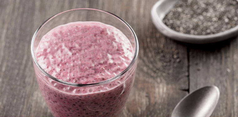 Vegan Keto Berry Pudding
